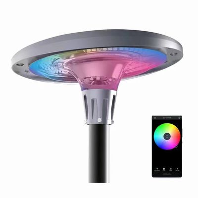 مسكن 1200w RGB أضواء الحديقة الشمسية البلاط أضواء حديقة الشمسية
