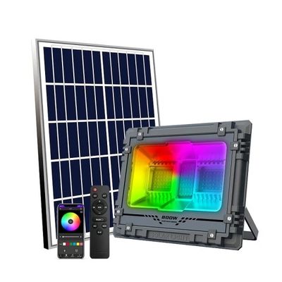 Ip65 LED ضوء الطوفان الشمسي شحن لون Rgb أضواء الأمن الشمسي المثبتة على الحائط
