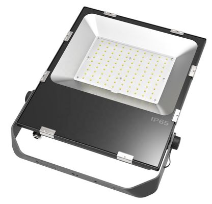 ضوء الفيضانات الخارجي LED 150w Ip65 مربع عاكس مسطح ضوء الفيضانات الحديقة LED
