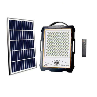 SMD2835 أضواء الفيضانات الشمسية الحديقة الخارجية مع التحكم عن بعد 100w 200w 300w 400w