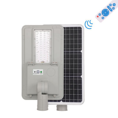 60W Ip65 ضوء الشارع الشمسي كل شيء في واحد جهاز استشعار الحركة المقاوم للماء