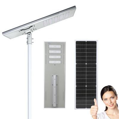 نوع بطارية PO4 Life All In One مصابيح الشوارع الشمسية مع 6600lm Lumen
