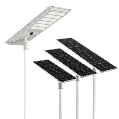 180lm / W Ip65 متكامل كل شيء في واحد LED ضوء الشارع الشمسي