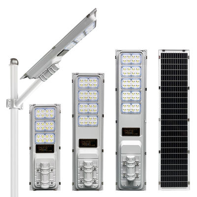 ضوء شارع شمسي حديث الكل في واحد LED IP65 بطارية ليثيوم 60AH للاستخدام الخارجي