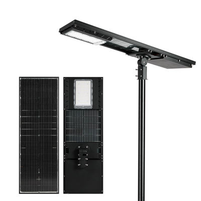 Aluminum 190lm/w Outdoor Waterproof All in One Solar Street Lights