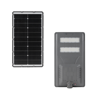 أضواء الشوارع الشمسية المتكاملة بتقنية LED الكل في واحد مع غلاف ألومنيوم متين للإضاءة الخارجية