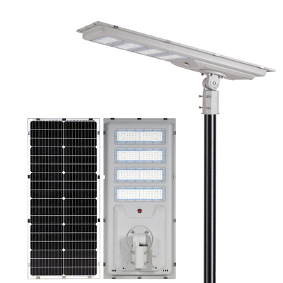 مصباح شارع LED يعمل بالطاقة الشمسية تجاري حديقة إضاءة خارجية مستشعر حركة طريق اختياري